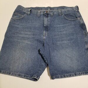 Wrangler Jean Cargo Blue Denim Shorts Men's 46